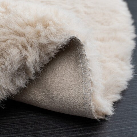 safavieh clearance faux sheep skin fss515k beige rug