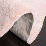 safavieh clearance faux sheep skin fss515u light pink rug