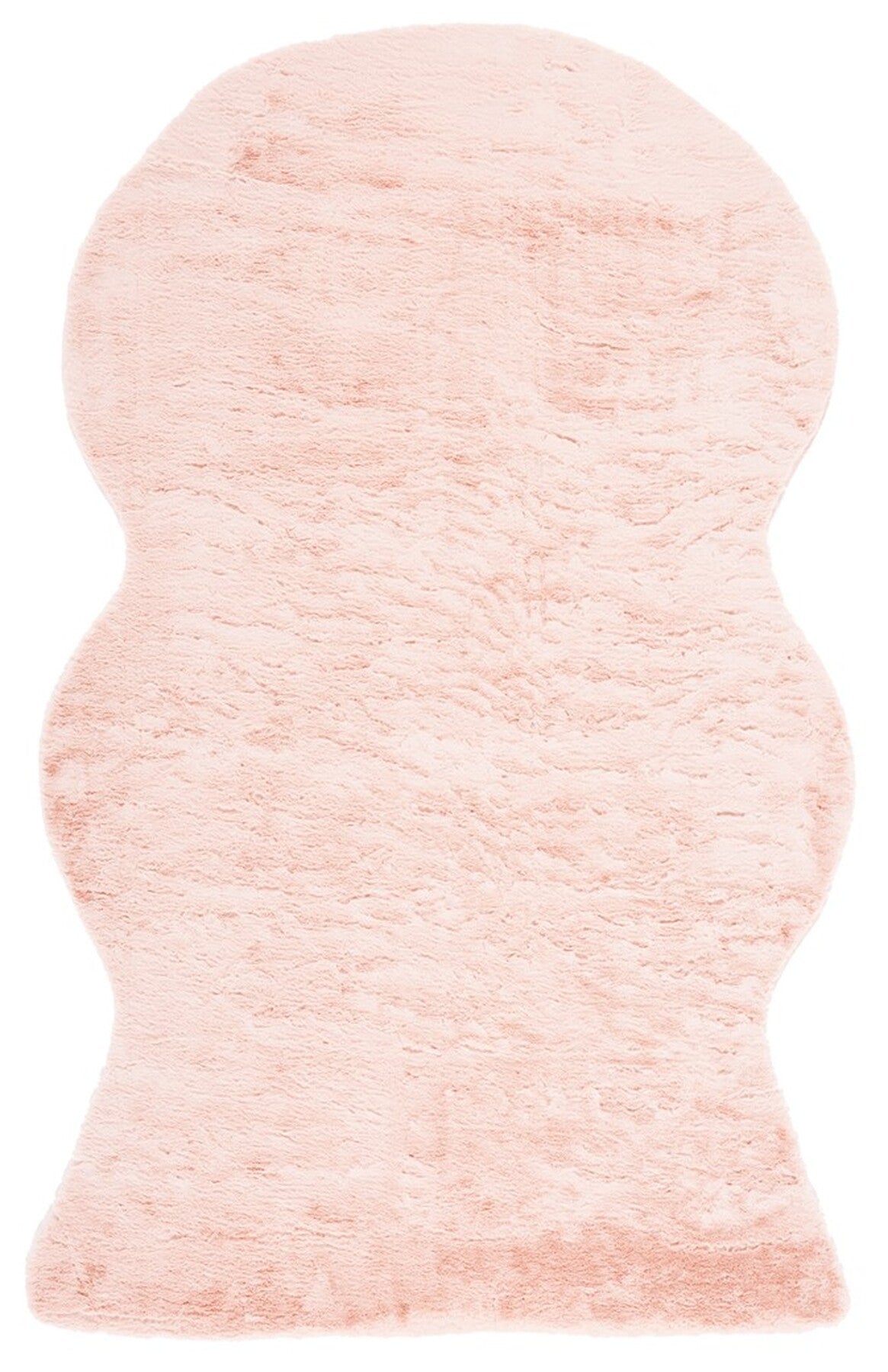 safavieh clearance faux sheep skin fss515u light pink rug