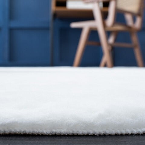 safavieh clearance faux sheep skin fss535a ivory rug