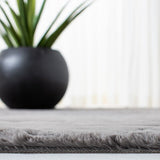 safavieh clearance faux sheep skin fss535d grey rug