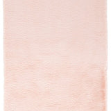 safavieh clearance faux sheep skin fss535u light pink rug