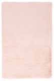 safavieh clearance faux sheep skin fss535u light pink rug
