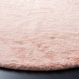 safavieh clearance faux sheep skin fss535u light pink rug