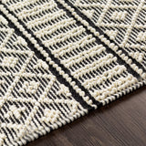 Surya Closeout Farmhouse Tassels FTS-2300 Charcoal Rug