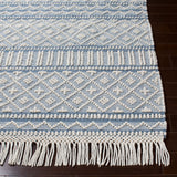Surya Closeout Farmhouse Tassels FTS-2301 Denim Rug