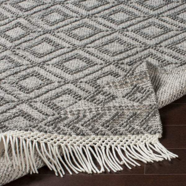 Surya Closeout Farmhouse Tassels FTS-2302 Black Rug