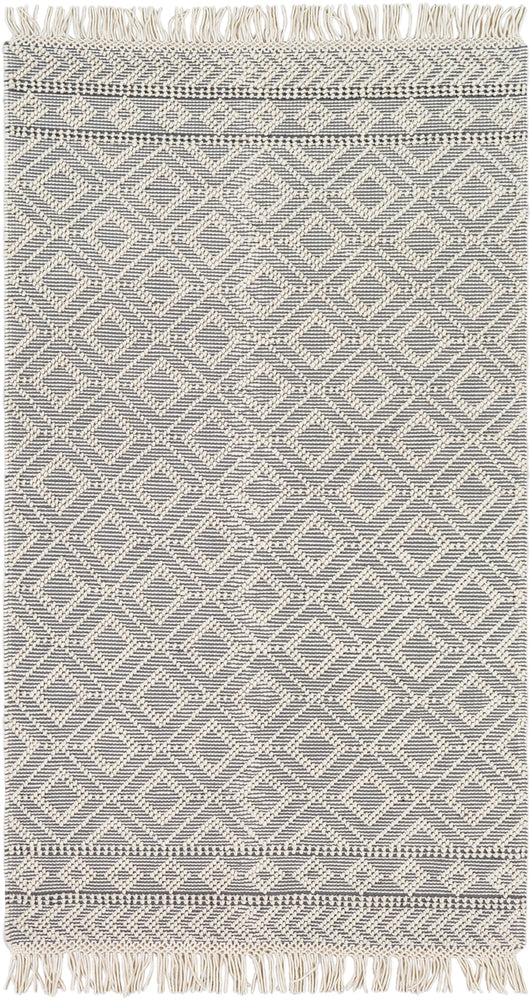 Surya Closeout Farmhouse Tassels FTS-2303 Medium Gray Rug