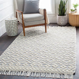 Surya Closeout Farmhouse Tassels FTS-2303 Medium Gray Rug