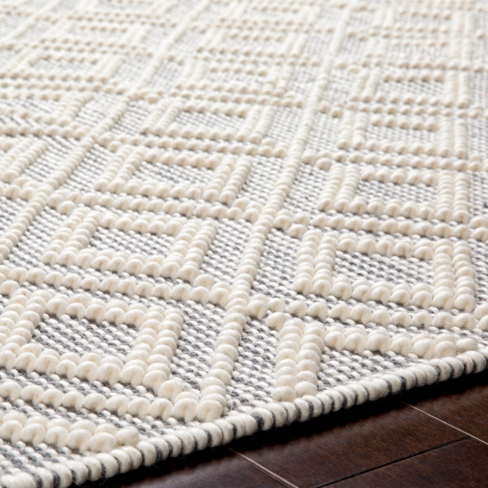 Surya Closeout Farmhouse Tassels FTS-2303 Medium Gray Rug
