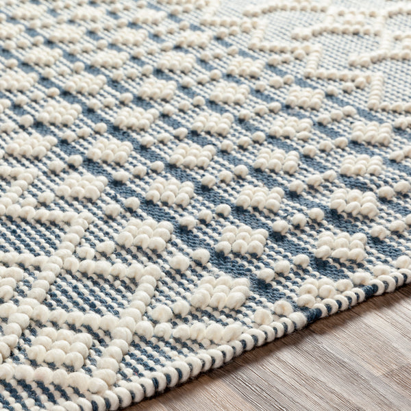 surya farmhouse tassels fts 2304 denim rug