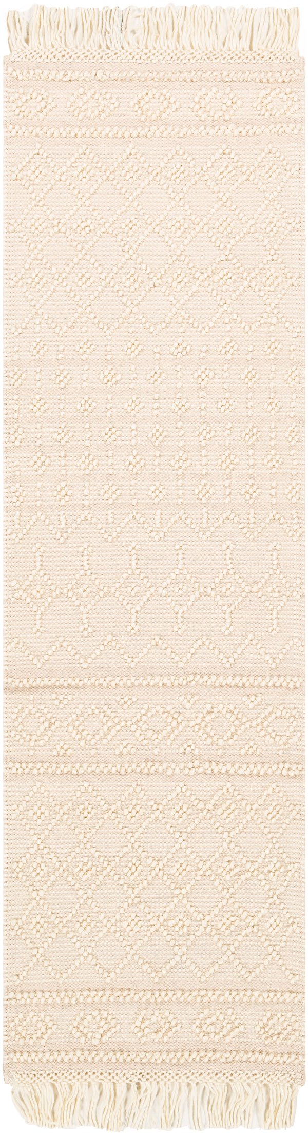 surya farmhouse tassels fts 2305 white rug