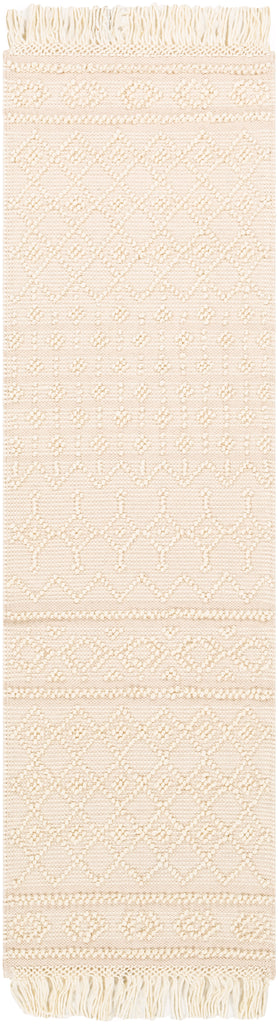 surya farmhouse tassels fts 2305 white rug