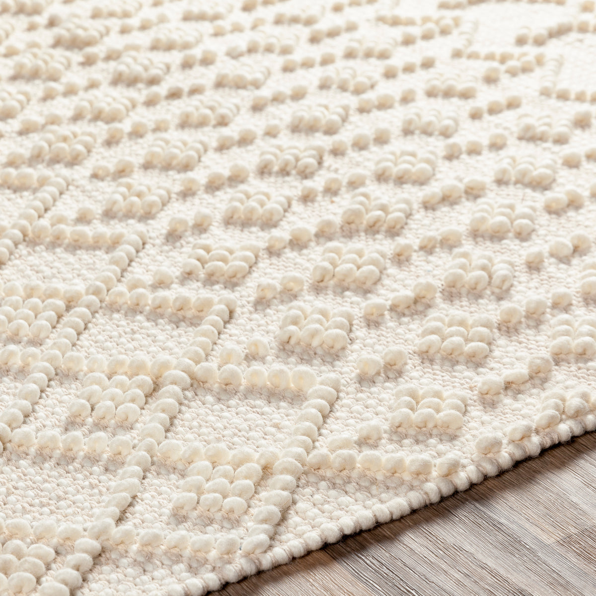 surya farmhouse tassels fts 2305 white rug