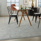 nourison infinite ift02 blue rug