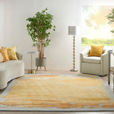 nourison prismatic prs19 grey gold rug