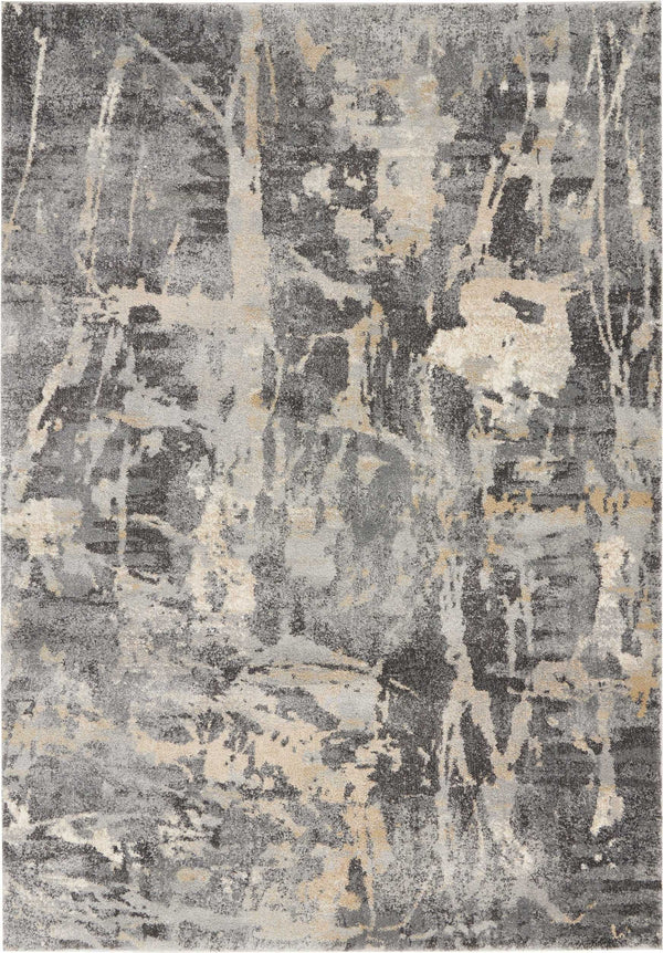 Nourison Sale Fusion FSS10 Grey Rug