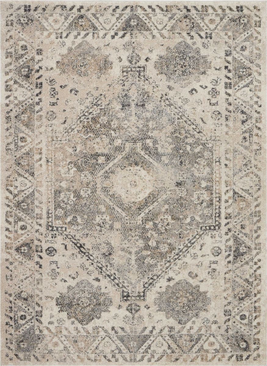 Nourison Sale Fusion FSS11 Cream/Grey Rug