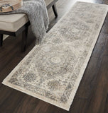 Nourison Sale Fusion FSS11 Cream/Grey Rug