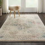 Nourison Clearance Fusion FSS11 Cream Rug