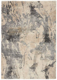 Nourison Sale Fusion FSS16 Cream Grey Rug