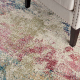 Nourison Clearance Fusion FSS17 Cream/Multi Rug