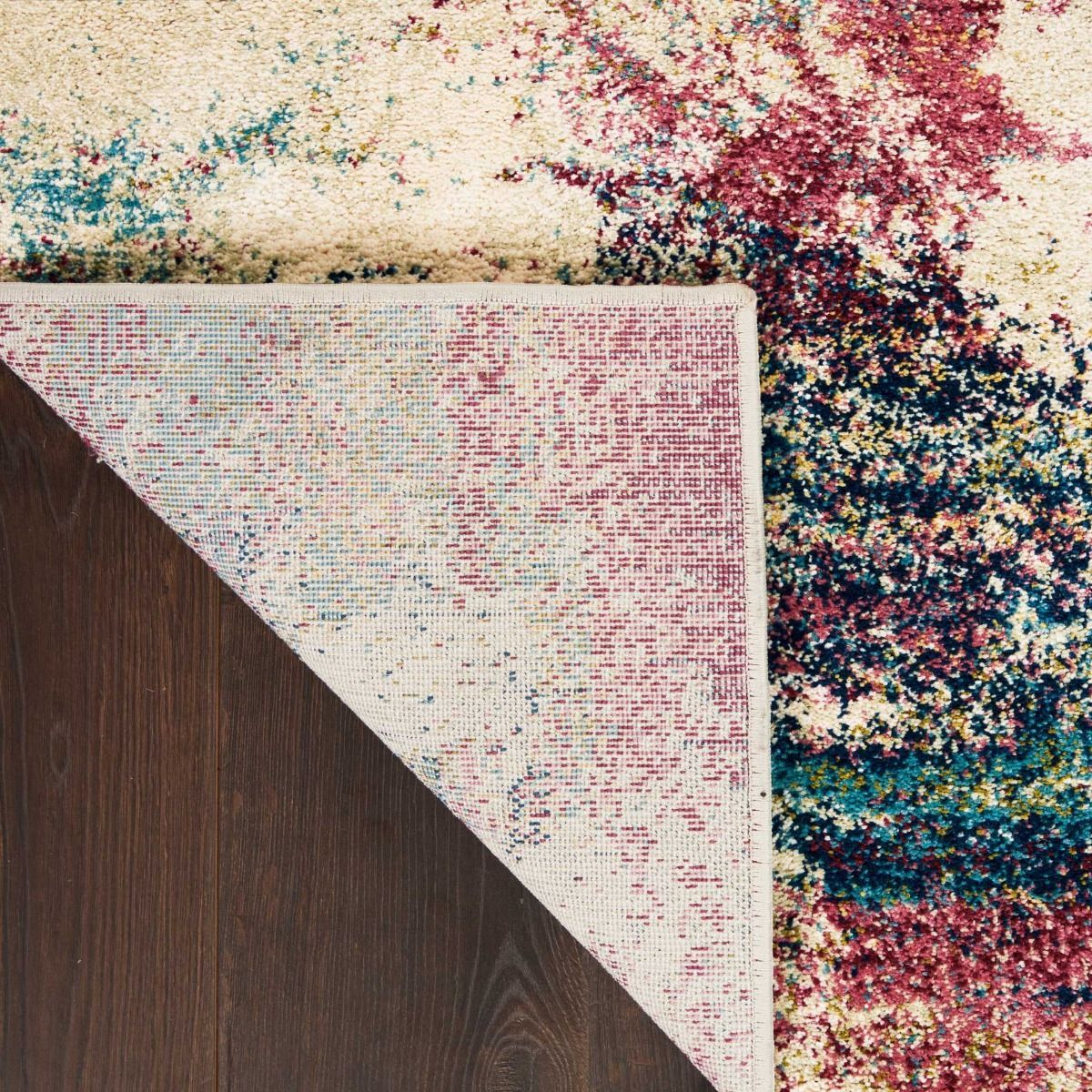 Nourison Clearance Fusion FSS17 Cream/Multi Rug