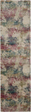 Nourison Clearance Fusion FSS17 Cream/Multi Rug