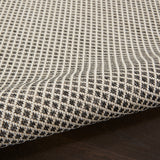 nourison courtyard cou01 ivory charcoal rug