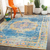 Surya Closeout Festival FVL-1007 Denim Rug