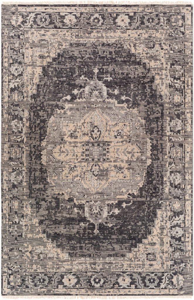 surya festival fvl 1009 black rug