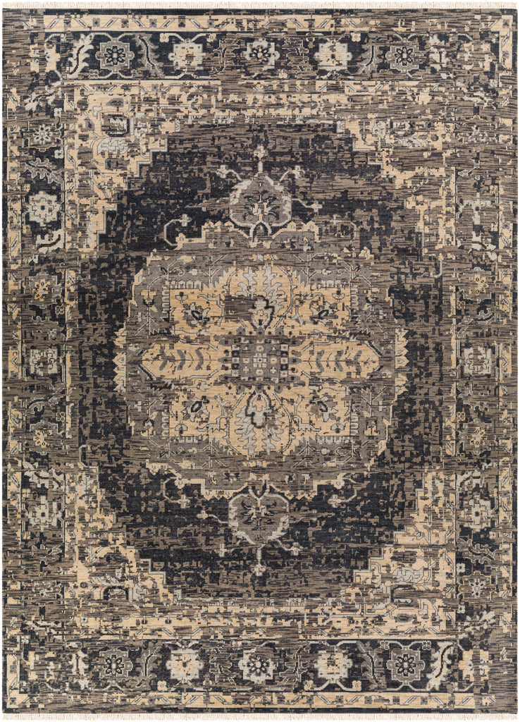 surya festival fvl 1009 black rug