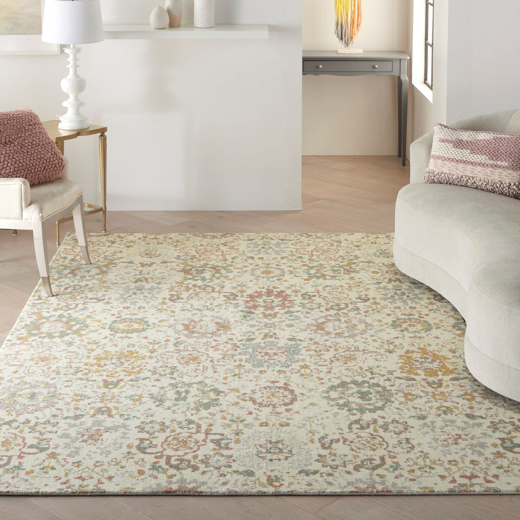 nourison twilight twi13 ivory multi rug