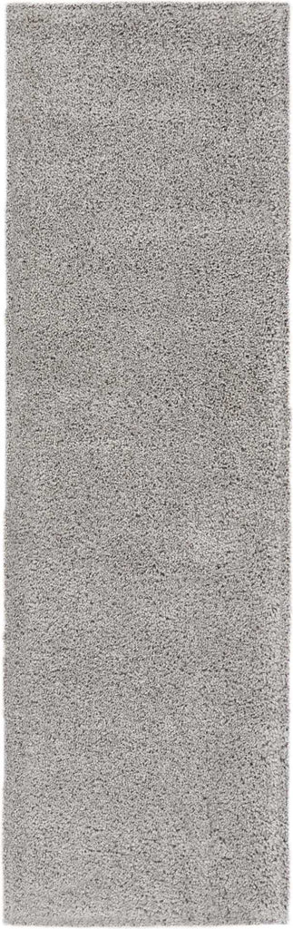 nourison malibu shag msg01 silver grey rug