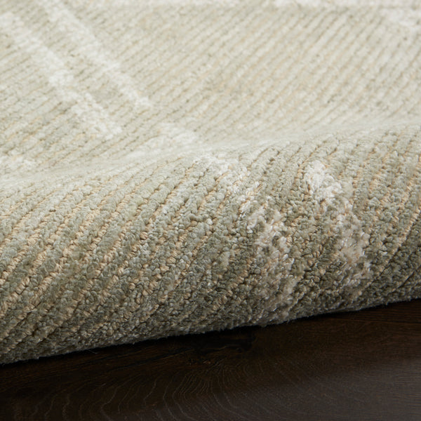 nourison venosa vsn01 green ivory rug