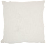 nourison life styles sh018 white pillow