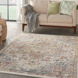 nourison soraya sor04 ivory multi rug