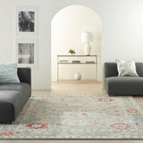 nourison parisa psa03 grey rug