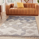 nourison paxton pax02 grey slate rug
