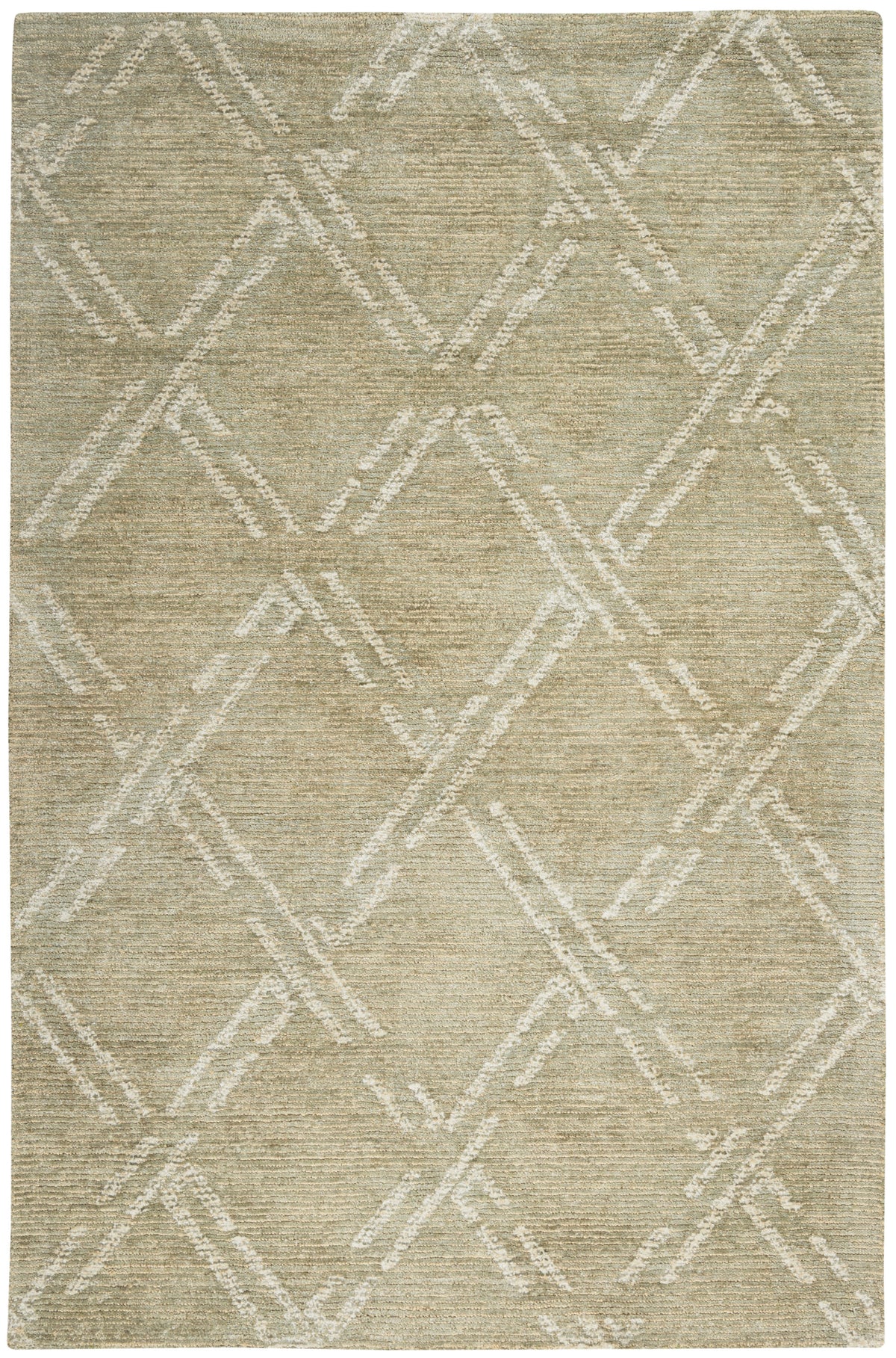 nourison venosa vsn01 green ivory rug