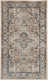 nourison quarry qua05 beige grey rug