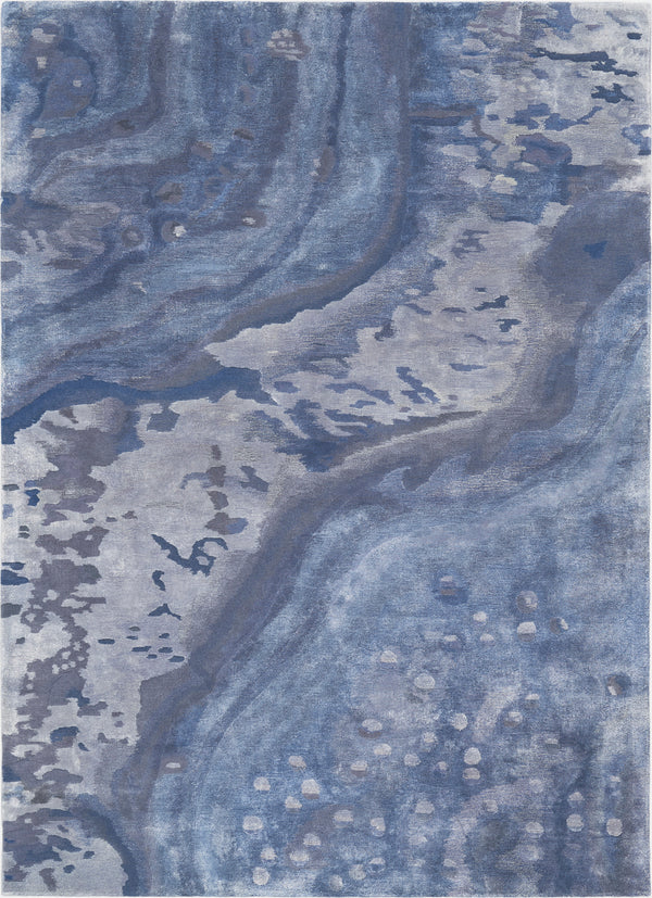 nourison prismatic prs05 blue rug