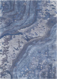 nourison prismatic prs05 blue rug