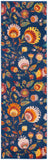 nourison allur alr08 navy multicolor rug