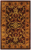 safavieh clearance golden jaipur gj250c burgundy rug
