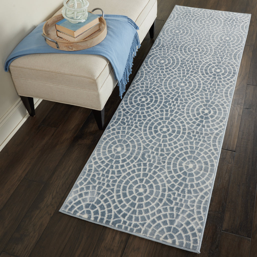 Nourison Sale Urban Chic URC04 Light Blue Rug