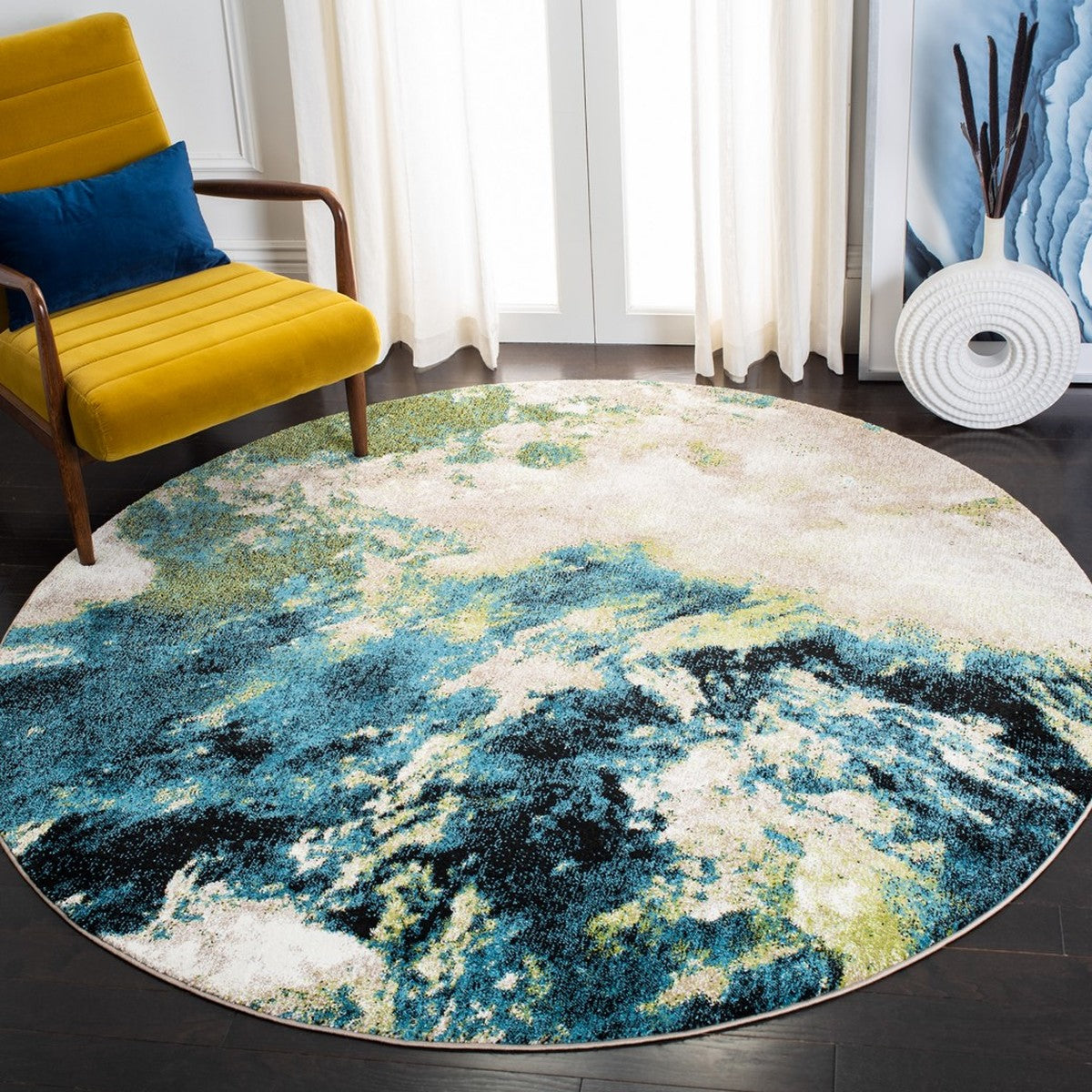 safavieh clearance glacier gla123m navy rug