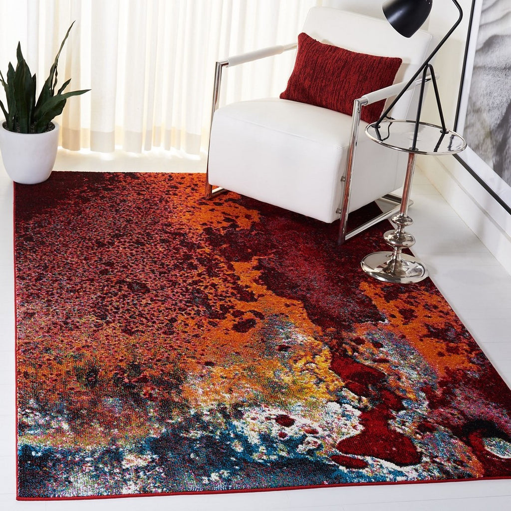 safavieh clearance glacier gla124q red rug