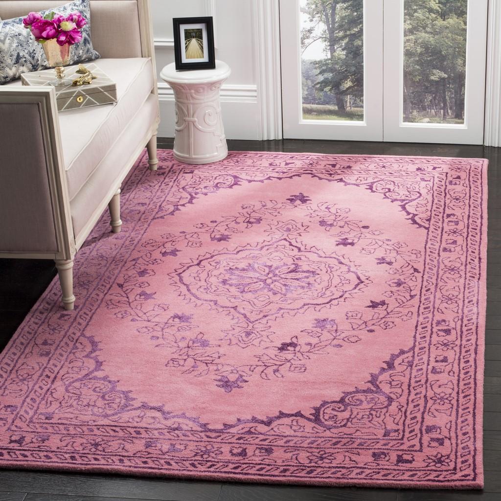 safavieh clearance glamour glm533e pink rug