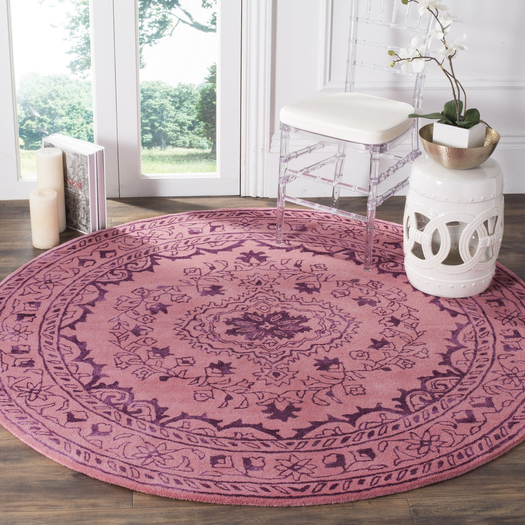 safavieh clearance glamour glm533e pink rug
